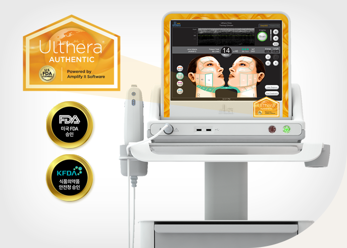 울쎄라 장비 - Ulthera Authentic, 미국 FDA 승인, 식품의약품안전청 승인
